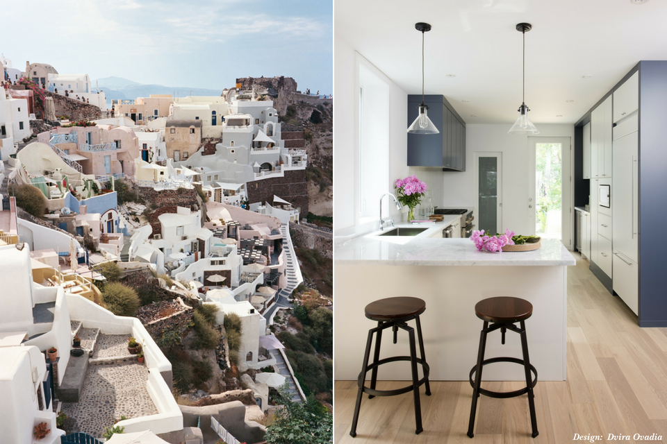 Santorini Inspired Home Decor